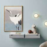 To traner i stille vand, ca. 1915