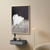 Silkehejrer i siv, ca. 1920