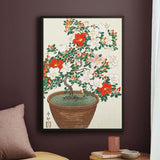 Blomstrende azalea i brun potte, ca. 1920