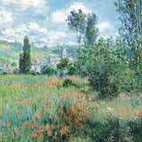 Udsigt over Vetheuil, 1880