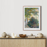 Camille Monet i haven i Argenteuil, 1876