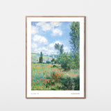 Udsigt over Vetheuil, 1880