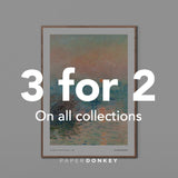 Solnedgang over Seinen ved Lavacourt, 1880