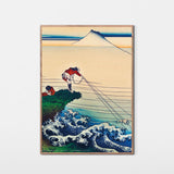 Fiskeren ved Kajikazawa, ca. 1830