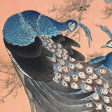 To påfugle i et træ, ca. 1915