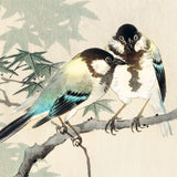 Musvitter på grøn forårs-løn, ca. 1915