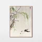 Kirsebærblomster, pilegrene og svaler, ca. 1915