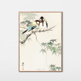 Musvitter på grøn forårs-løn, ca. 1915