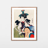 Tre kvinder, ca. 1790