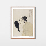 Kvinde med spejl, ca. 1790