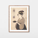 Kvinde i te-hus, ca. 1790