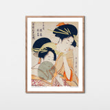 Kvinder med vifte, ca. 1790