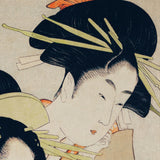 Kvinder med vifte, ca. 1790