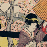 Kvinder og kirsebærblomster, ca. 1790