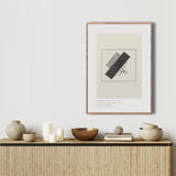 Komposition med fire sorte, 1920