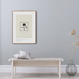 Komposition med to lige og parallelle rektangler, 1920