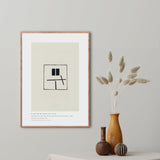 Komposition med to lige og parallelle rektangler, 1920