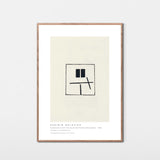 Komposition med to lige og parallelle rektangler, 1920