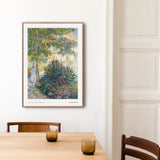 Camille Monet i haven i Argenteuil, 1876