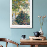 Camille Monet i haven i Argenteuil, 1876