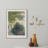 Camille Monet i haven i Argenteuil, 1876