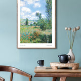 Udsigt over Vetheuil, 1880