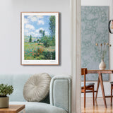 Udsigt over Vetheuil, 1880