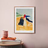 To kvinder ved kysten, 1898