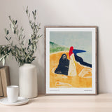 To kvinder ved kysten, 1898