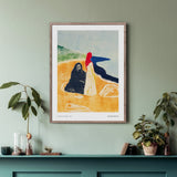 To kvinder ved kysten, 1898