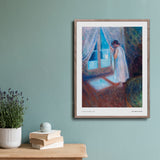 Pige ved vinduet, 1893