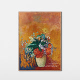 Vase med blomster, ca. 1905