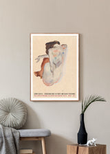 Sammenkrøbet kvinde, 1912