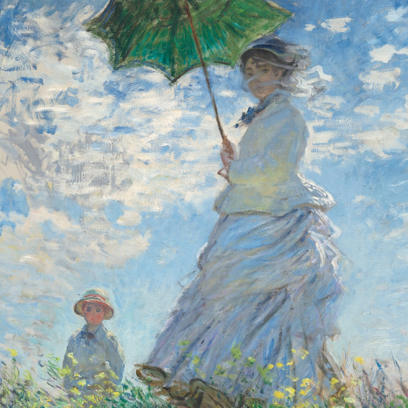 Kvinde med parasol, 1875