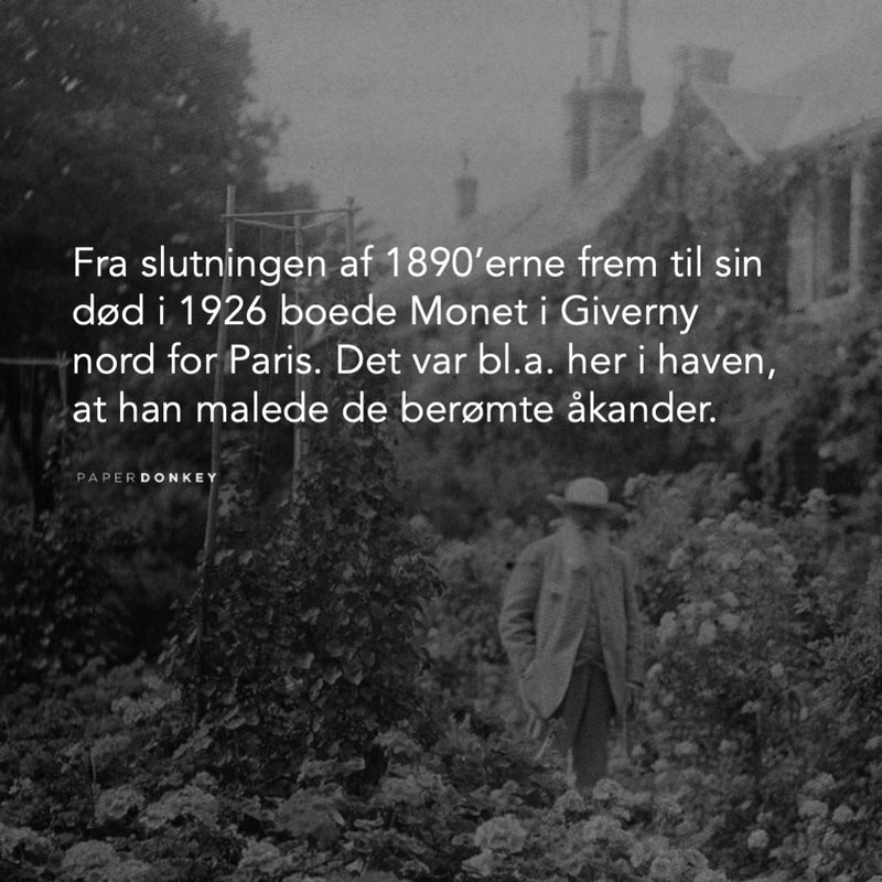 Åkanderne i Giverny, ca. 1892