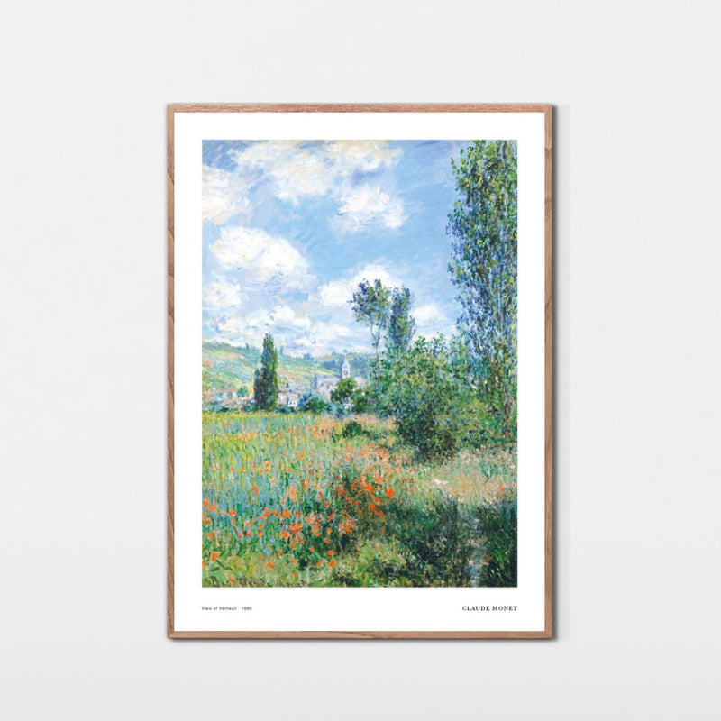 Udsigt over Vetheuil, 1880