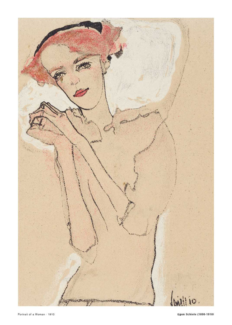 Portræt af en kvinde (nr. 2), 1910