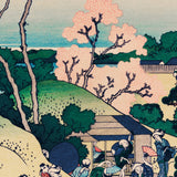 Gotenyama-bakkerne uden for Osaka 1, ca. 1830