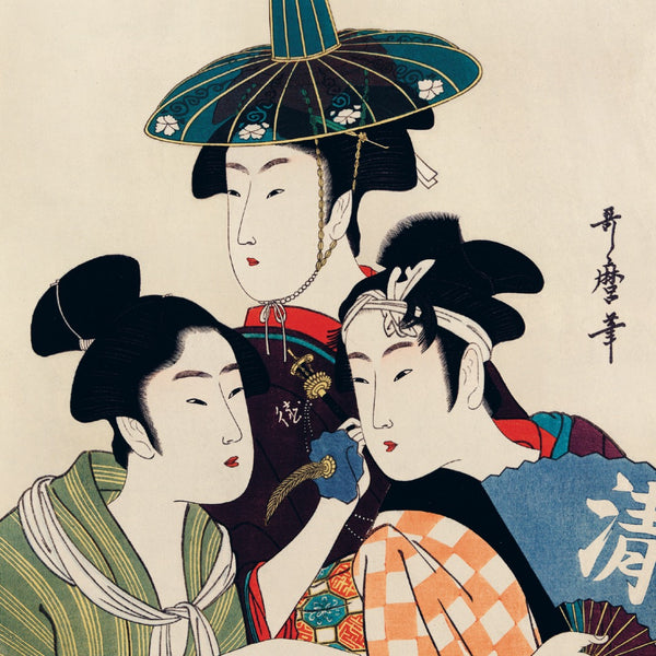 Tre kvinder, ca. 1790