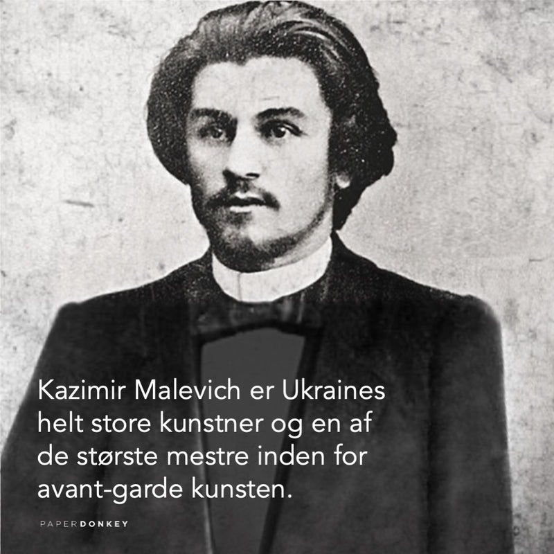 Stort kors i sort over rød på hvid, 1920