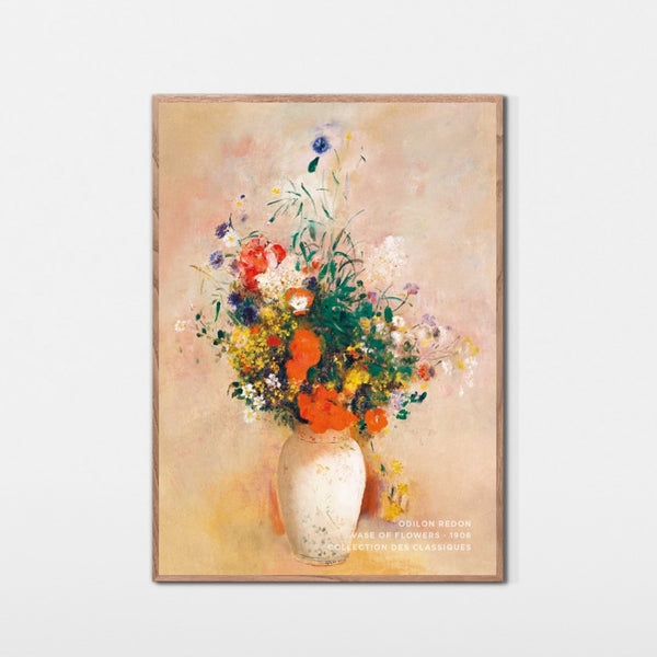 Vase med blomster, 1906