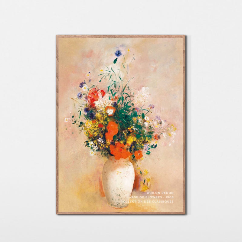 Vase med blomster, 1906